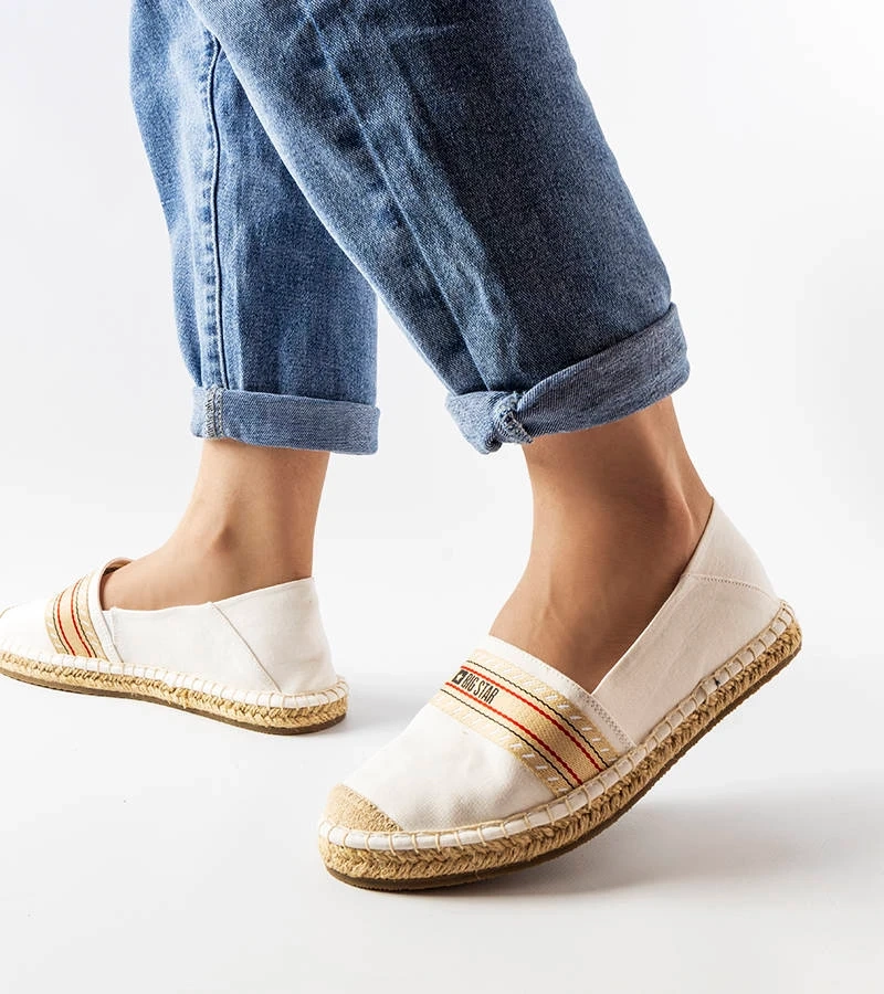 Bílé espadrilky Big Star LL274893