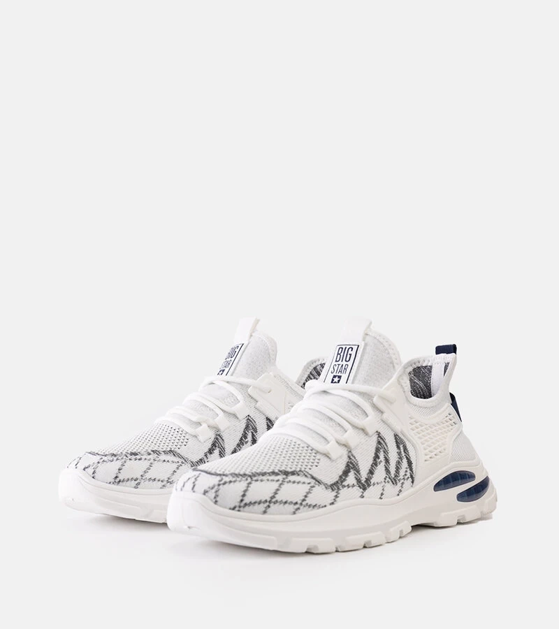 Bílé tenisky Big Star NN174461
