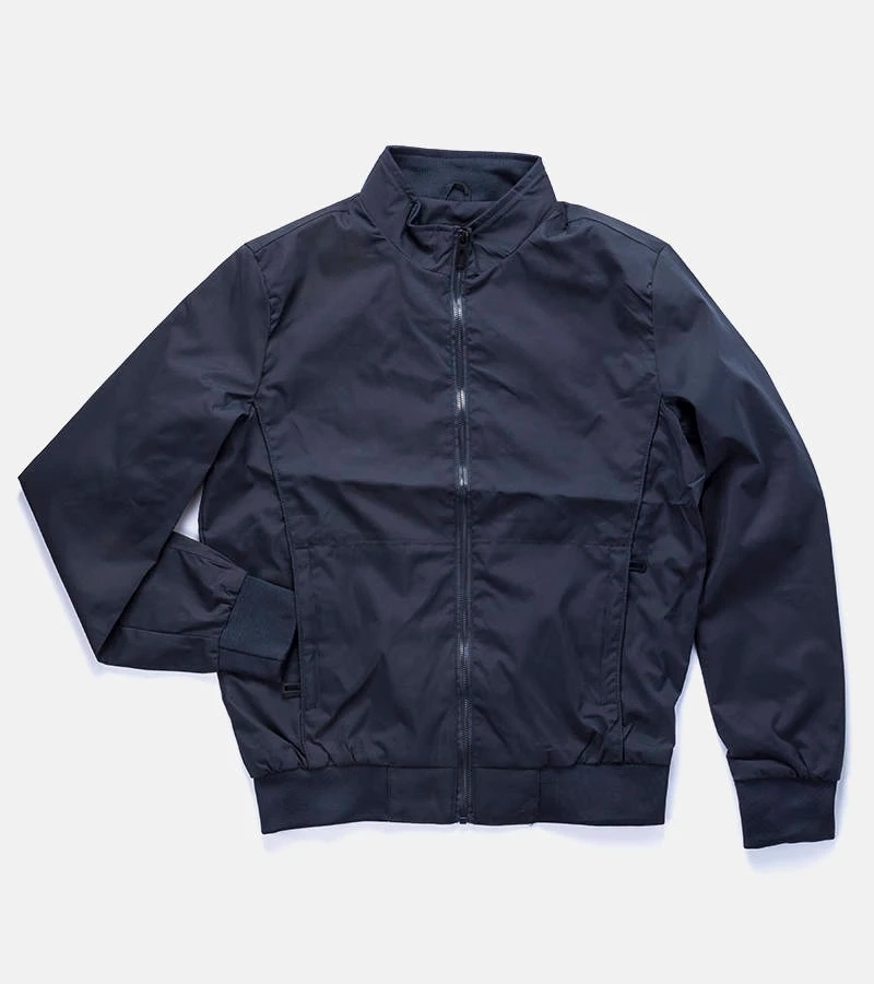 Pánská tmavě modrá bunda se stojáčkem Desroches