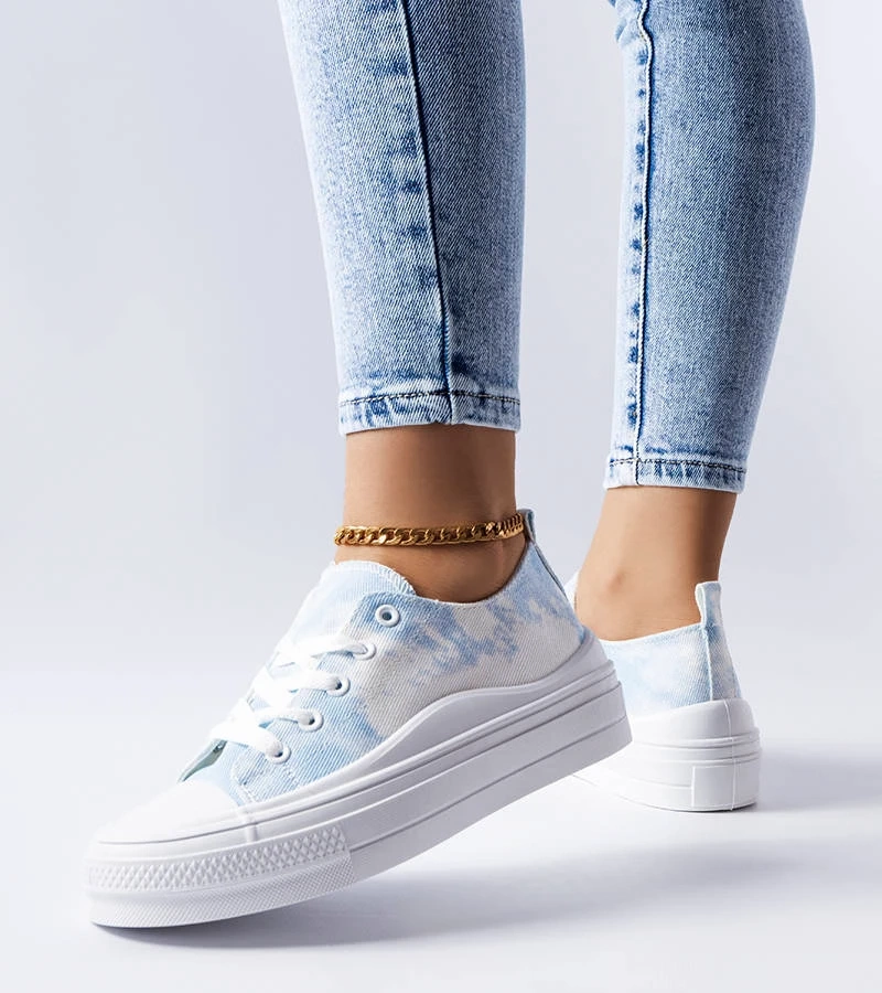 Modrobílé tenisky Blais