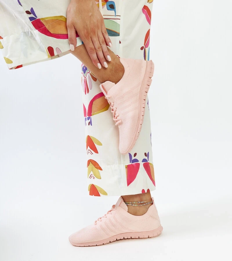 Růžové sportovní tenisky Shukornia