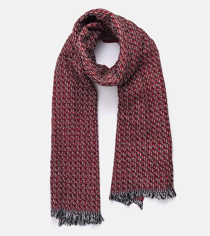 Červená šála Aria