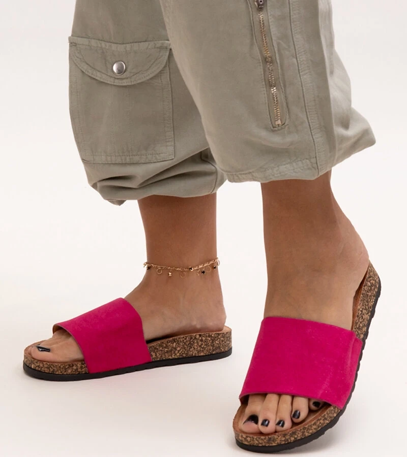 Klasické pantofle na korkové podrážce Matilde