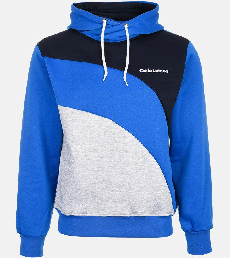 Pánská tmavě šedá mikina Guerin s kapucí