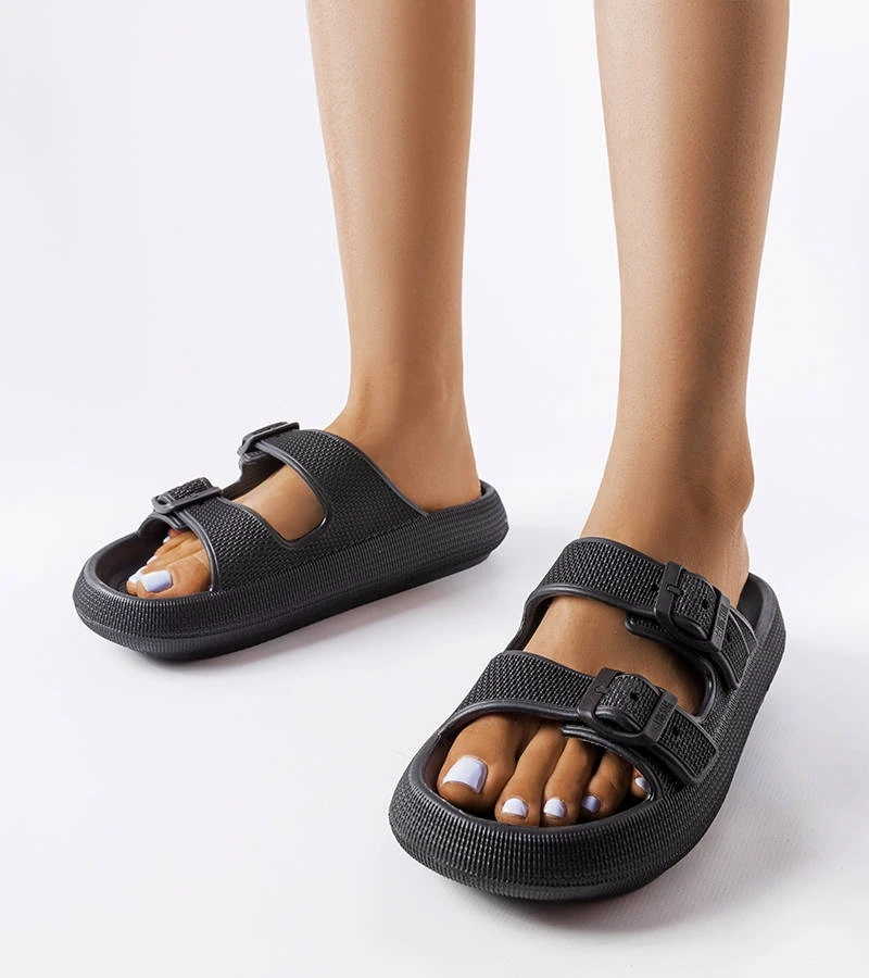 Černé žabky Big Star LL274615