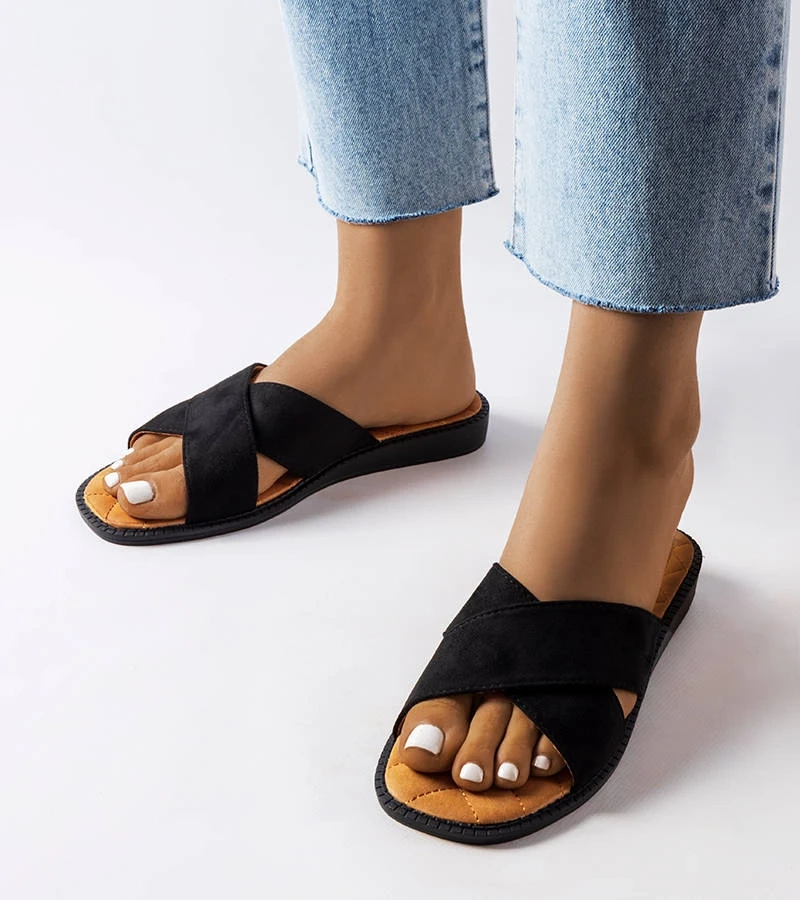 Černé žabky Tiana