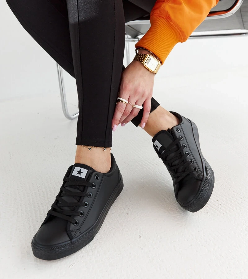 Černé sportovní tenisky Kimberlee