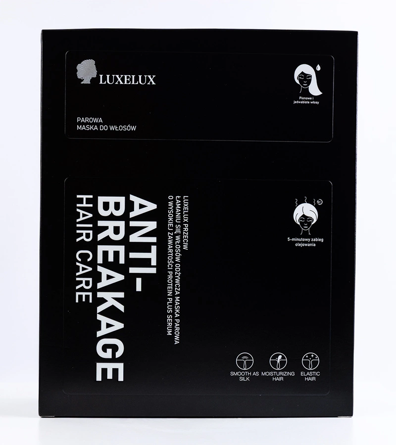 Parní maska na vlasy LUXELUX ANTI-BREAKAGE