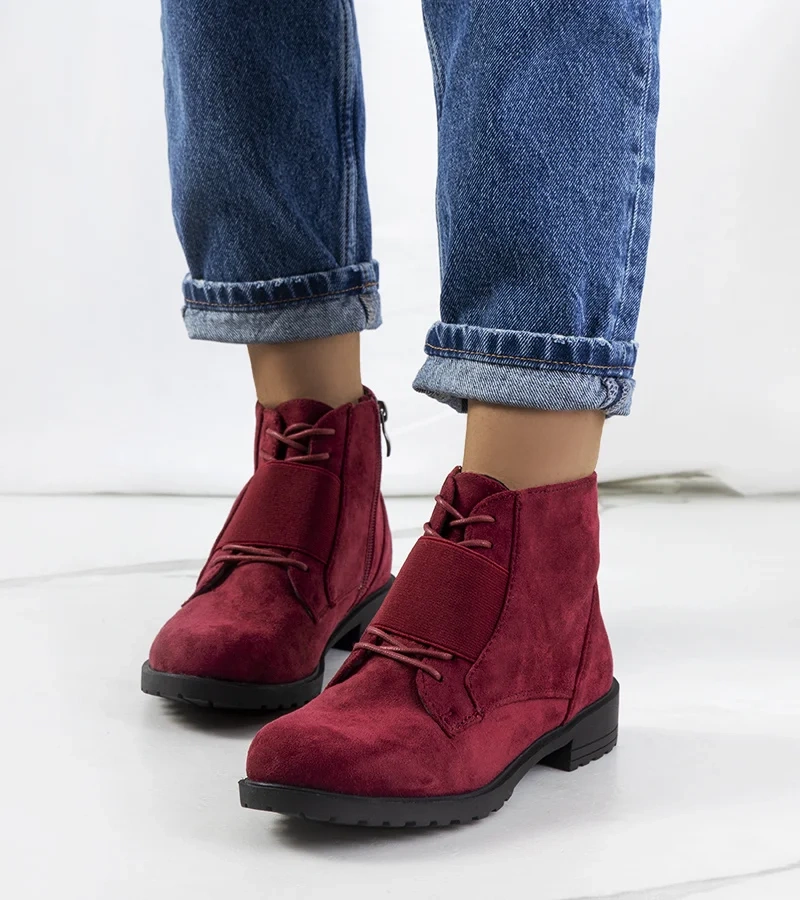 Maroon boty Manoella