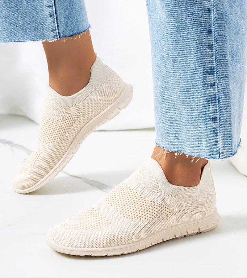 Béžové sportovní tenisky Santen