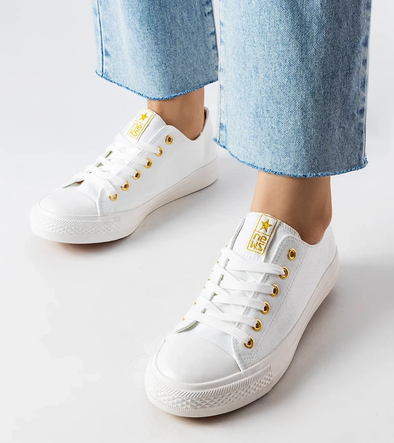 Černé látkové tenisky Beaupré