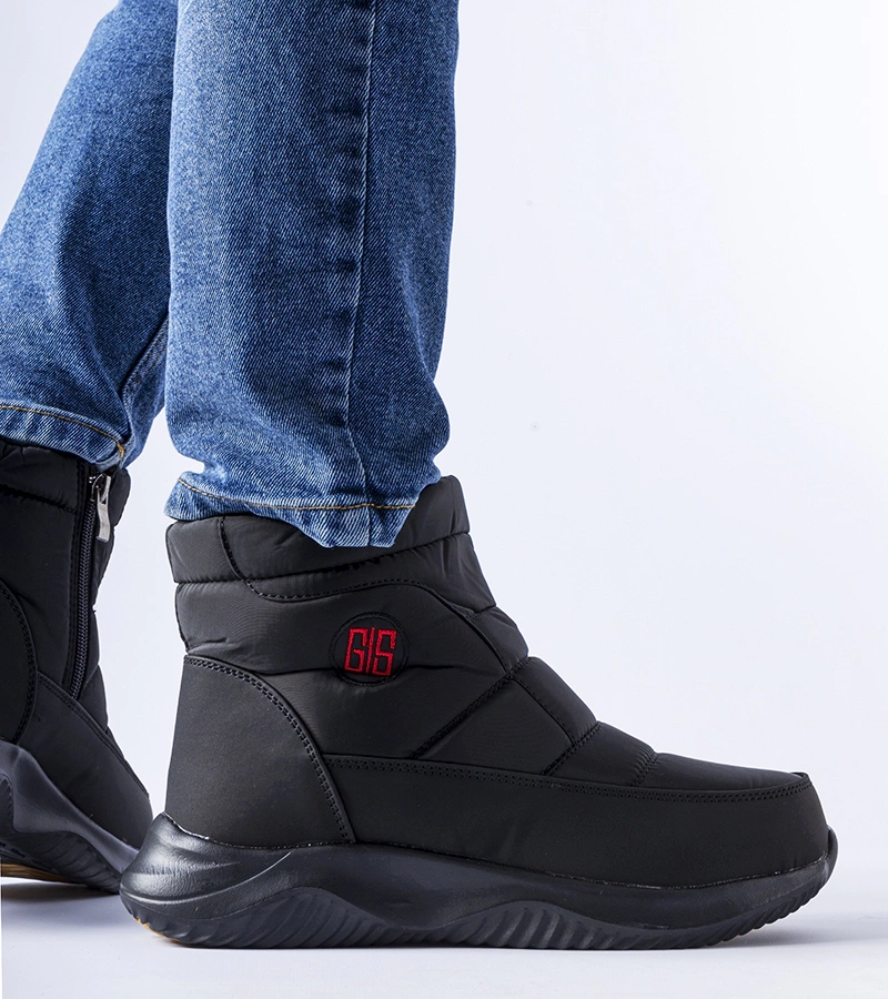 Černé krátké zateplené sněhule Chesnut