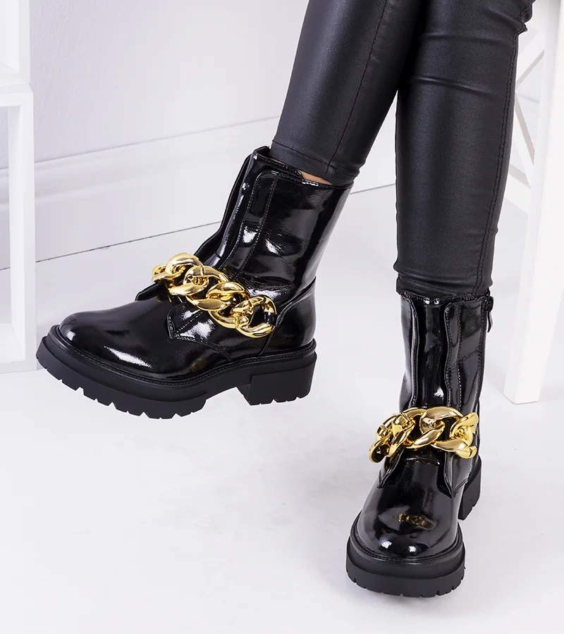 Black boty Zlatolistý