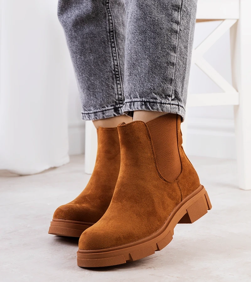 Hnědá boty dámská Correa