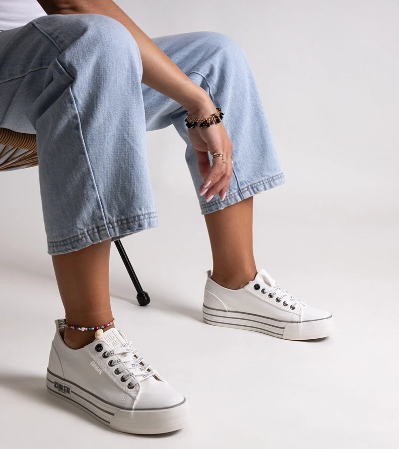 Bílé tenisky Big Star KK274012