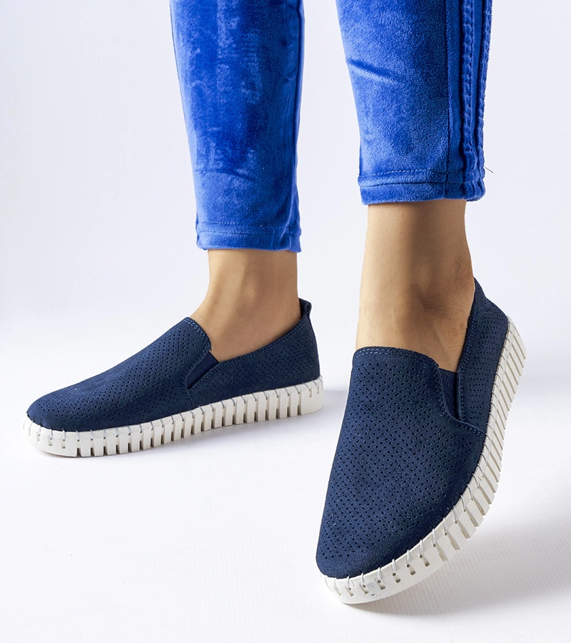 Modré průhledné tenisky Madiha