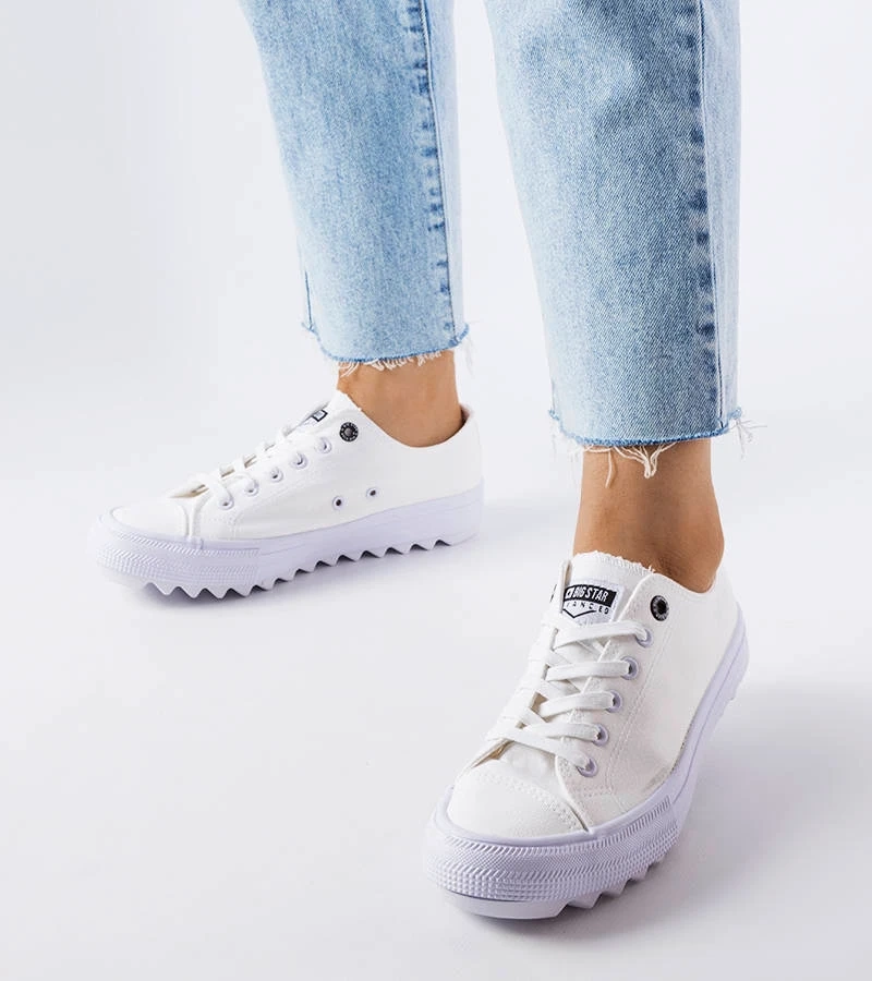 Big Star bílé tenisky FF274245