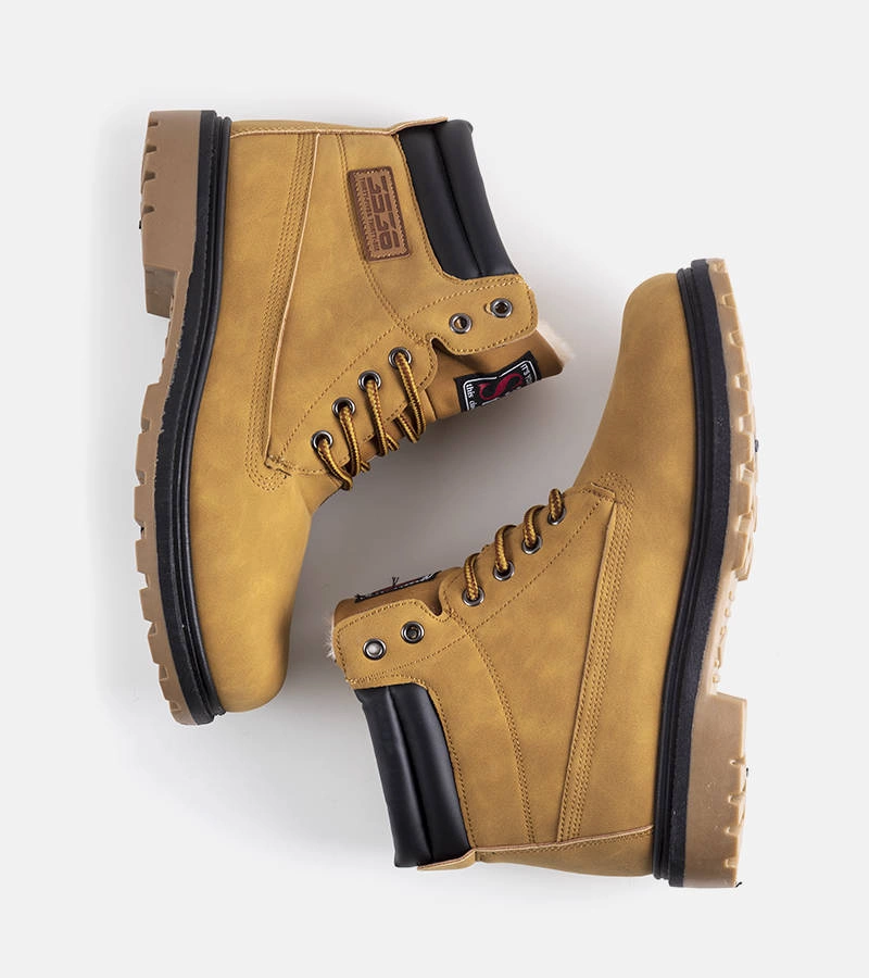 Hnědé zateplené lapače Snell