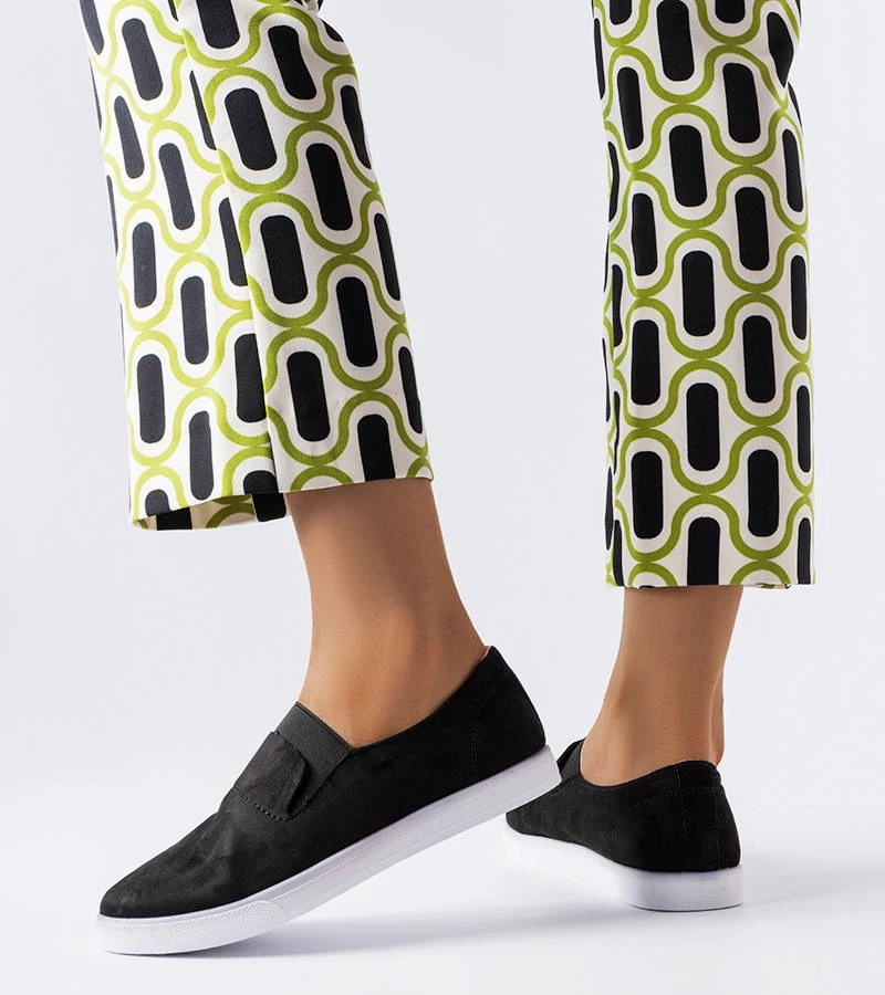 Modré tenisky Jamal z eko semiše