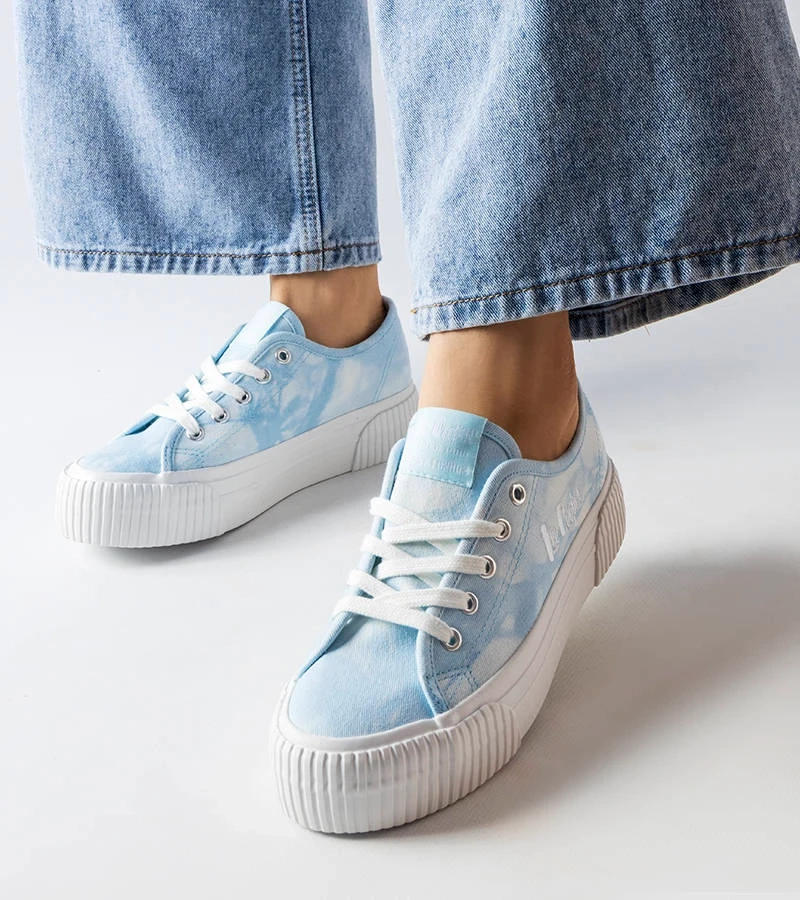 Modré tenisky Lee Cooper LCW-23-31-1782L