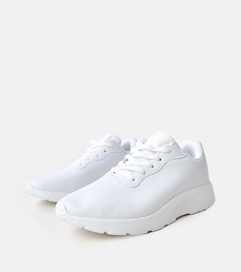 Pánské bílé tenisky na zvýšení Christien