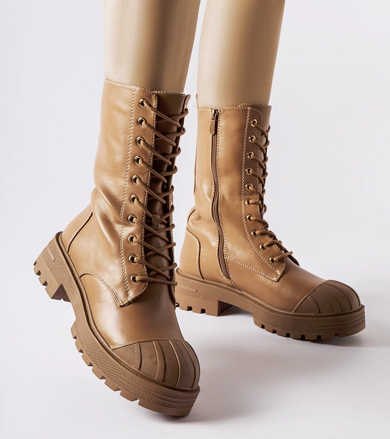 Hnědé zateplené dámské workery Cardinale