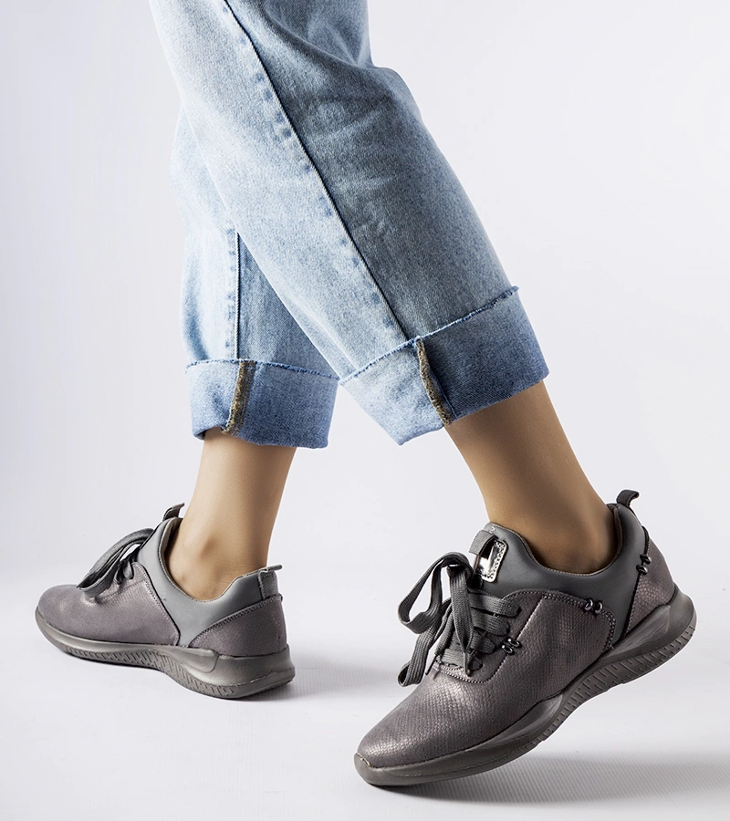 Šedé slip-on tenisky Anatole