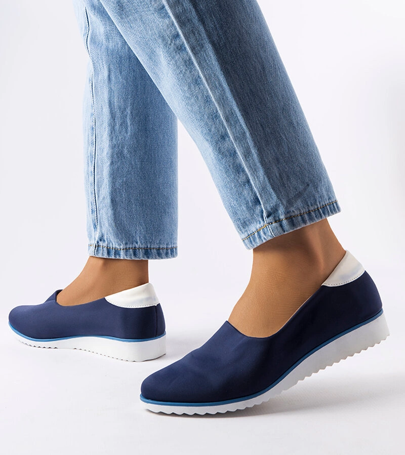 Tmavě modré strečové tenisky Alphonsi