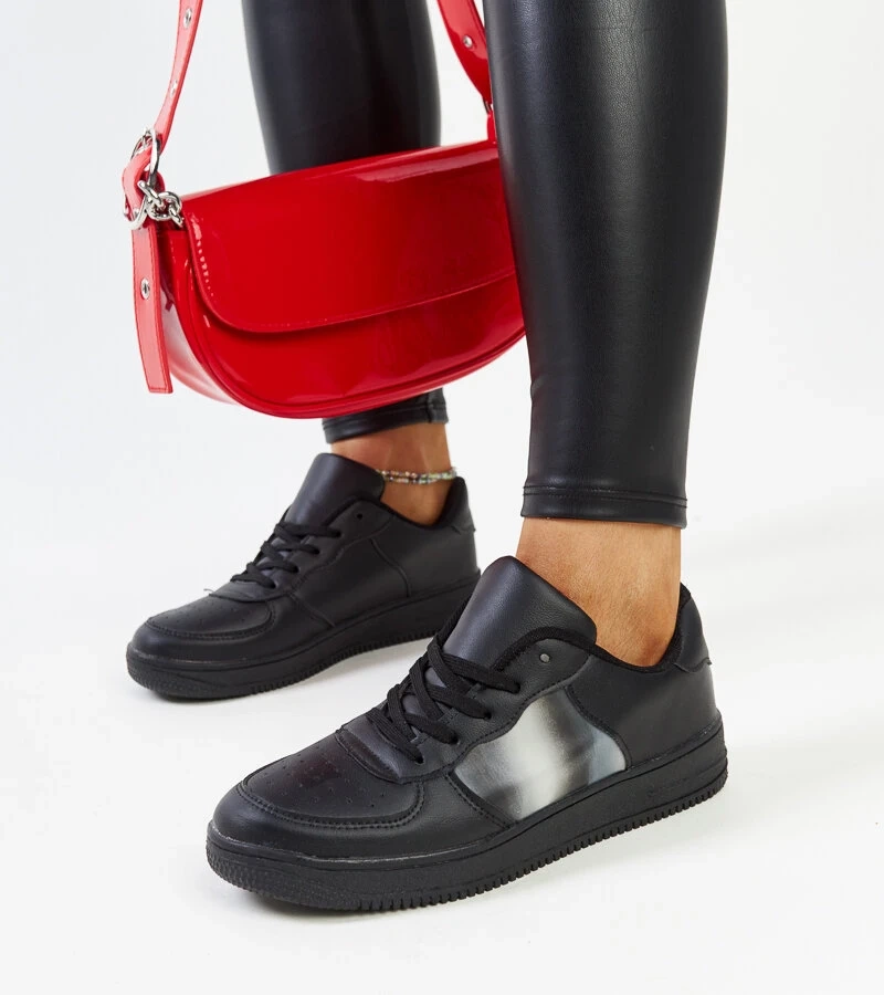 Černé tenisky na platformě Asmarina