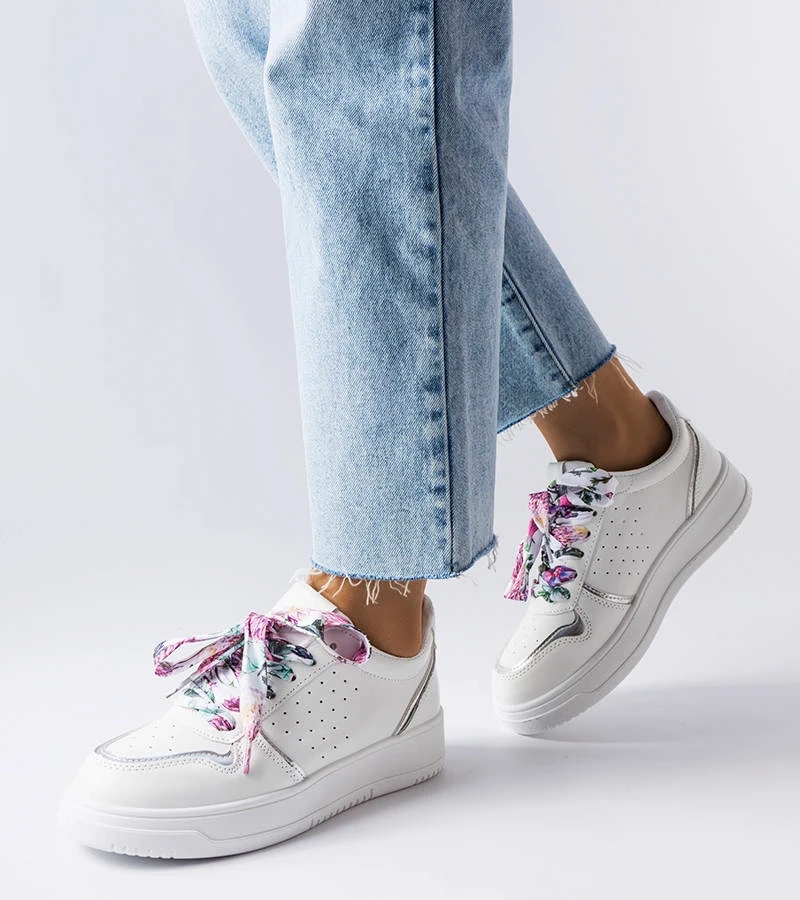 Tenisky Pryor s bílou stuhou