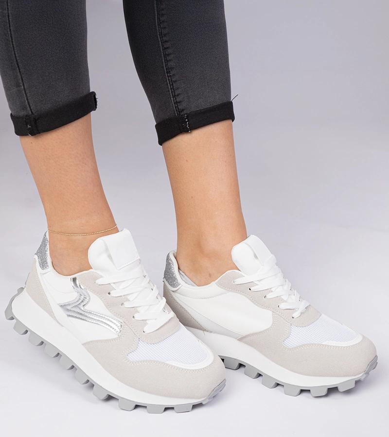 Bílé sportovní dámské tenisky Melinda