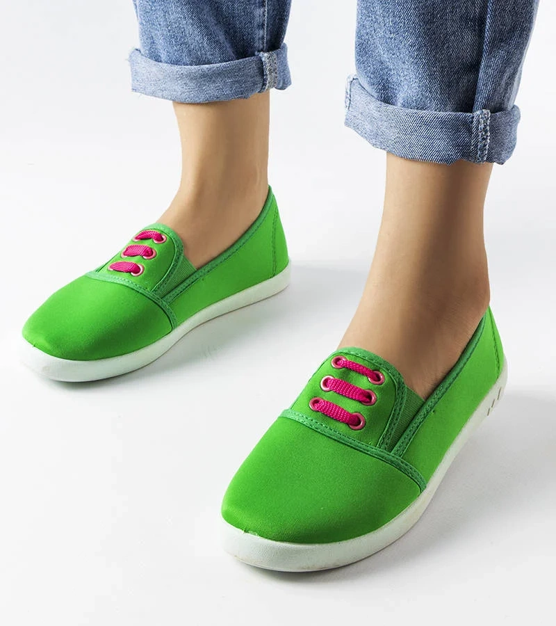 Zelené tenisky Arido