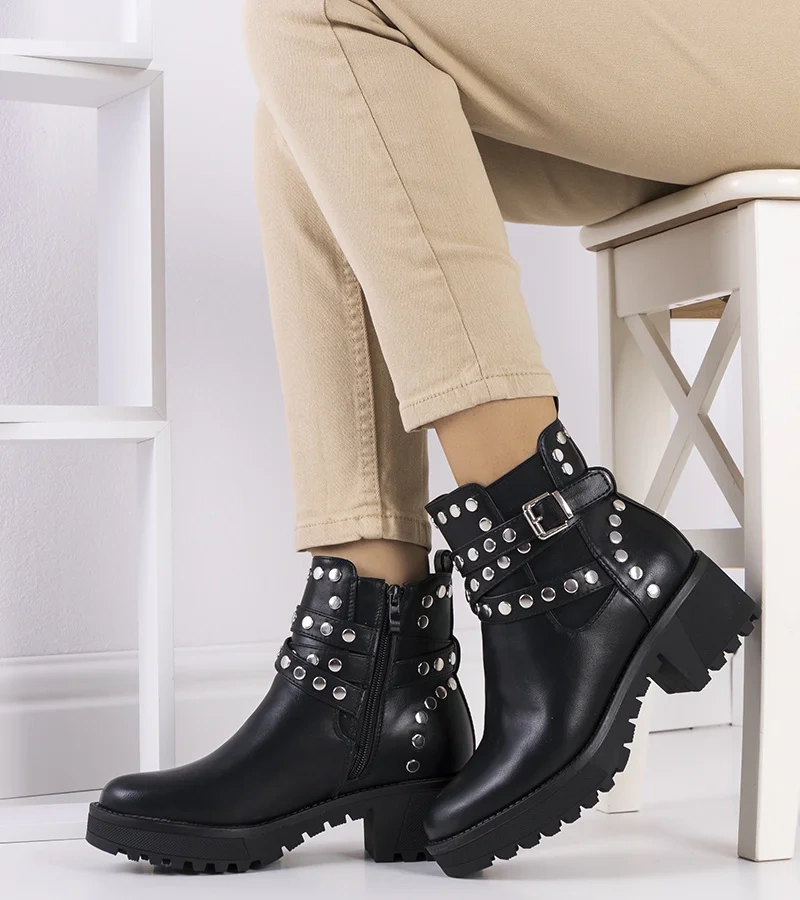 Černá boty Kinecardine