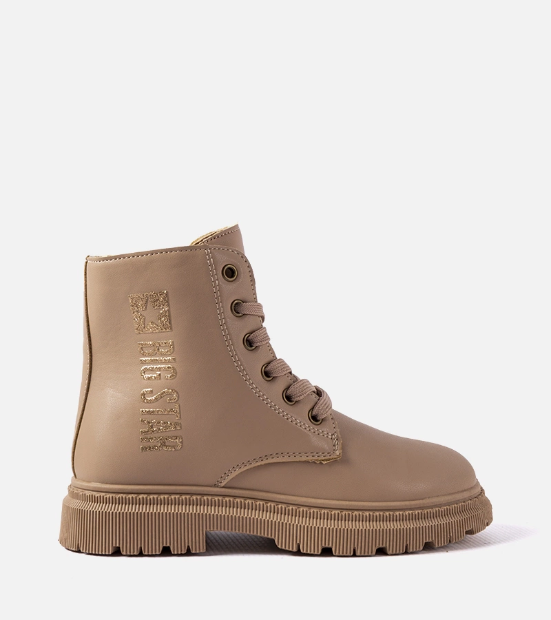 Hnědé zateplené kotníčkové boty Big Star MM374154