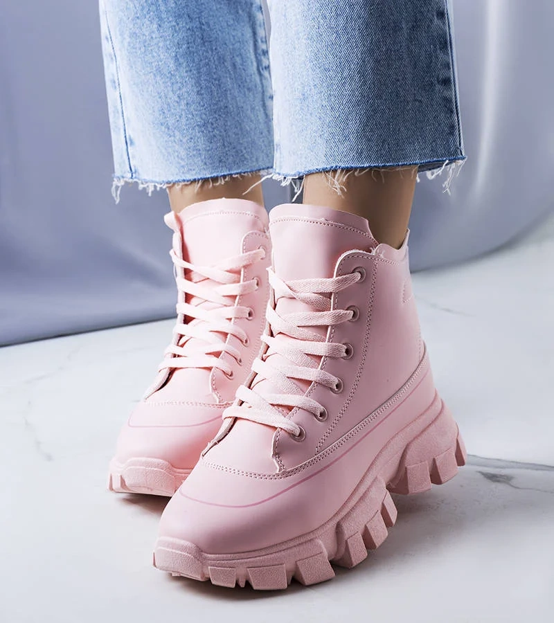 Béžové dámské trappery Nurbi