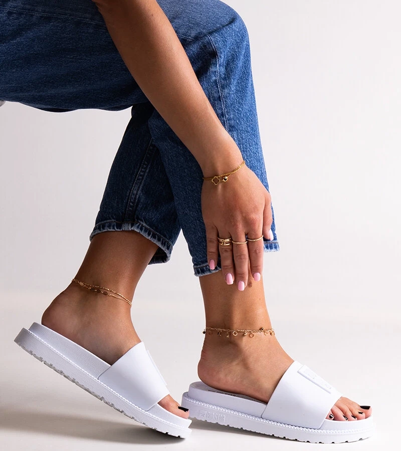 Bílé žabky Big Star LL274428