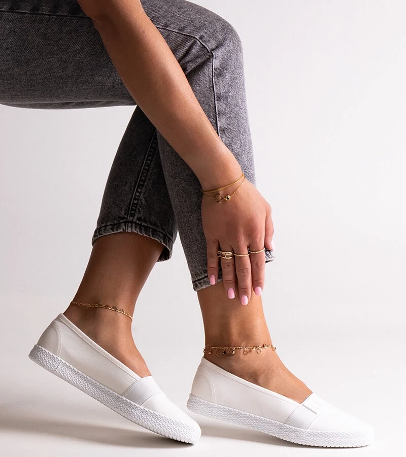 Bílé tenisky Big Star LL274201