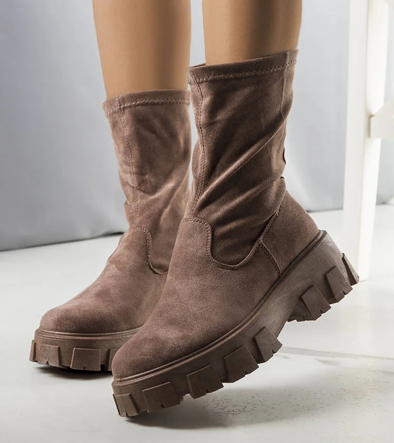 Hnědá boty dámská Makayla