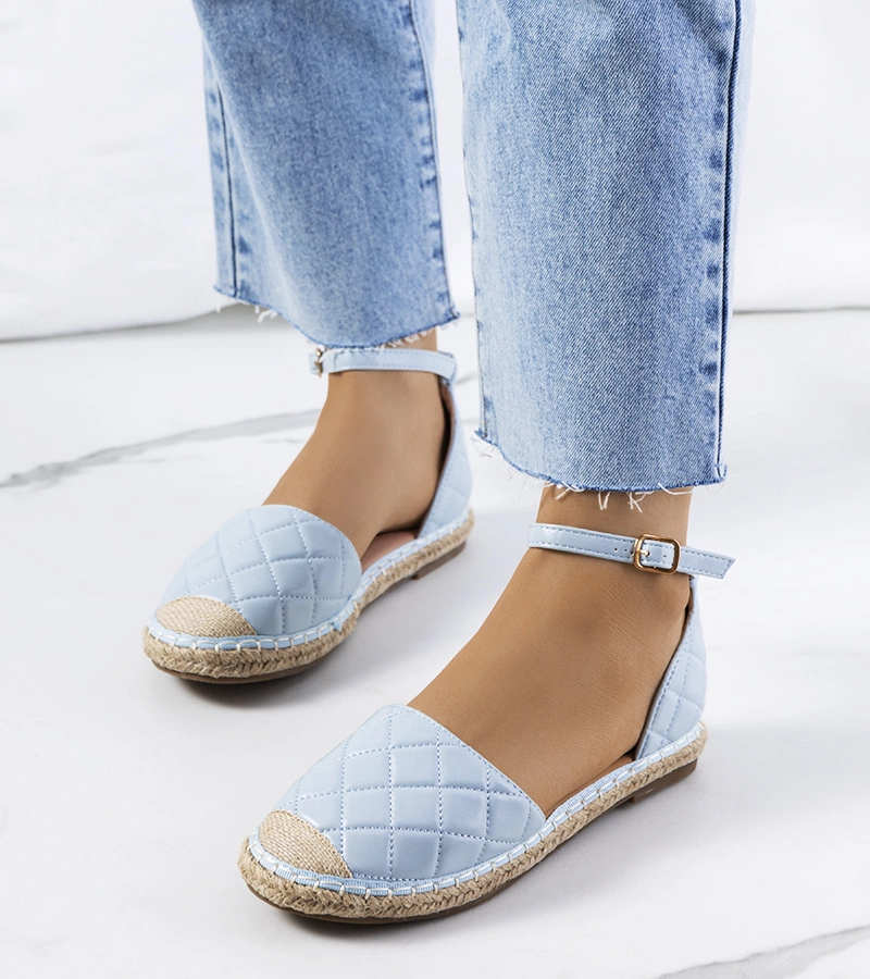 Modré espadrilky Faiza