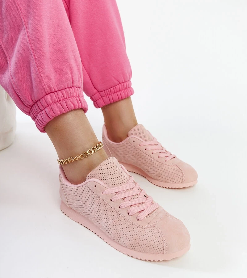 Růžové lehké tenisky Rashad