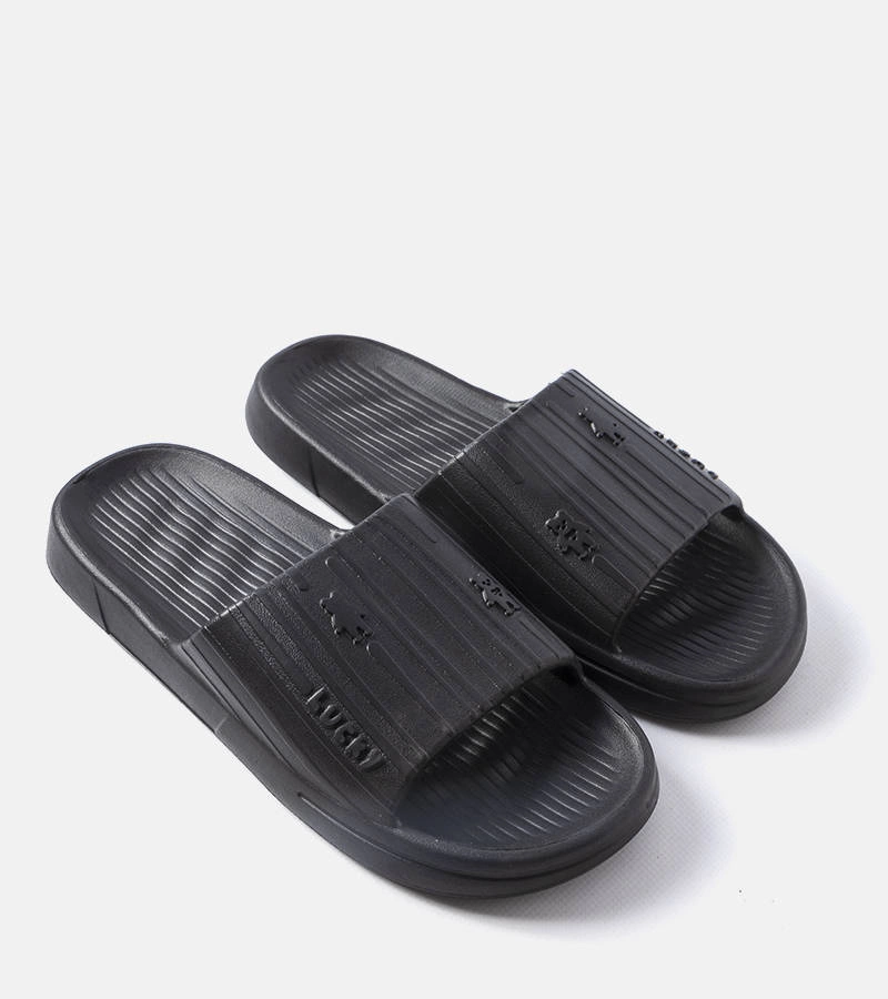 Černé pánské žabky Davet