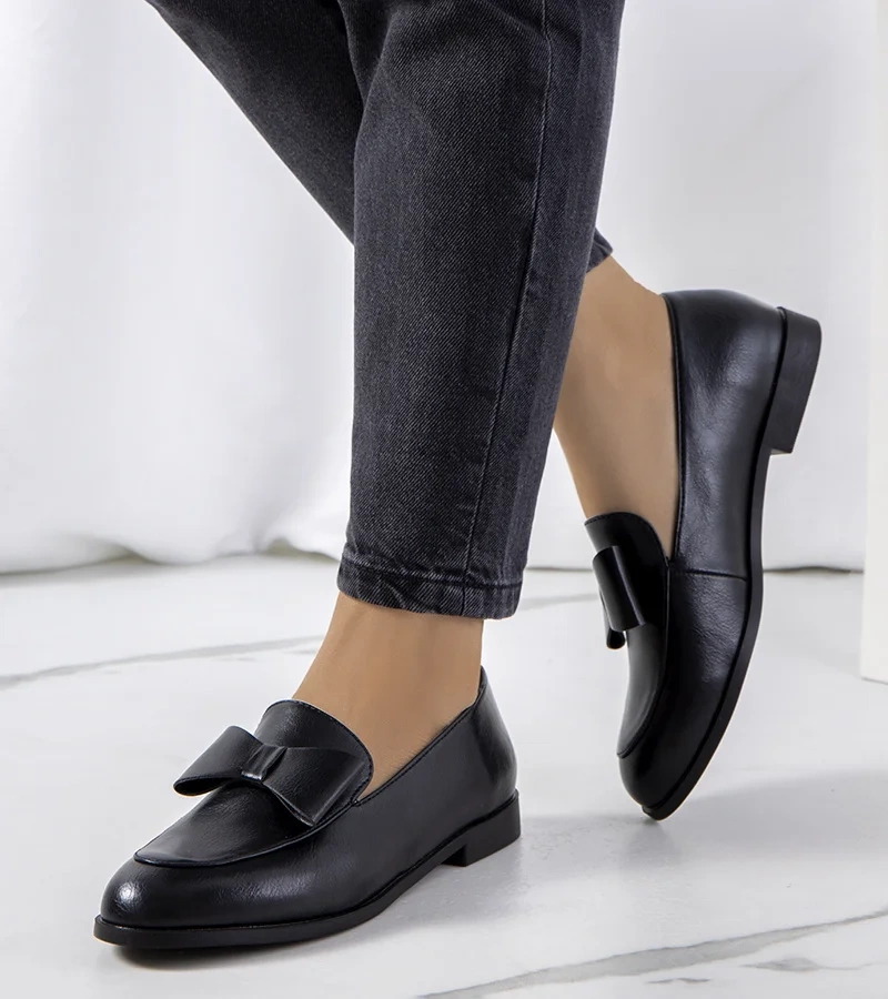 Černé dámské polobotky Hoge