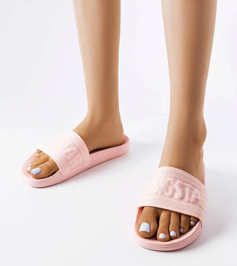 Růžové žabky Big Star LL274A157