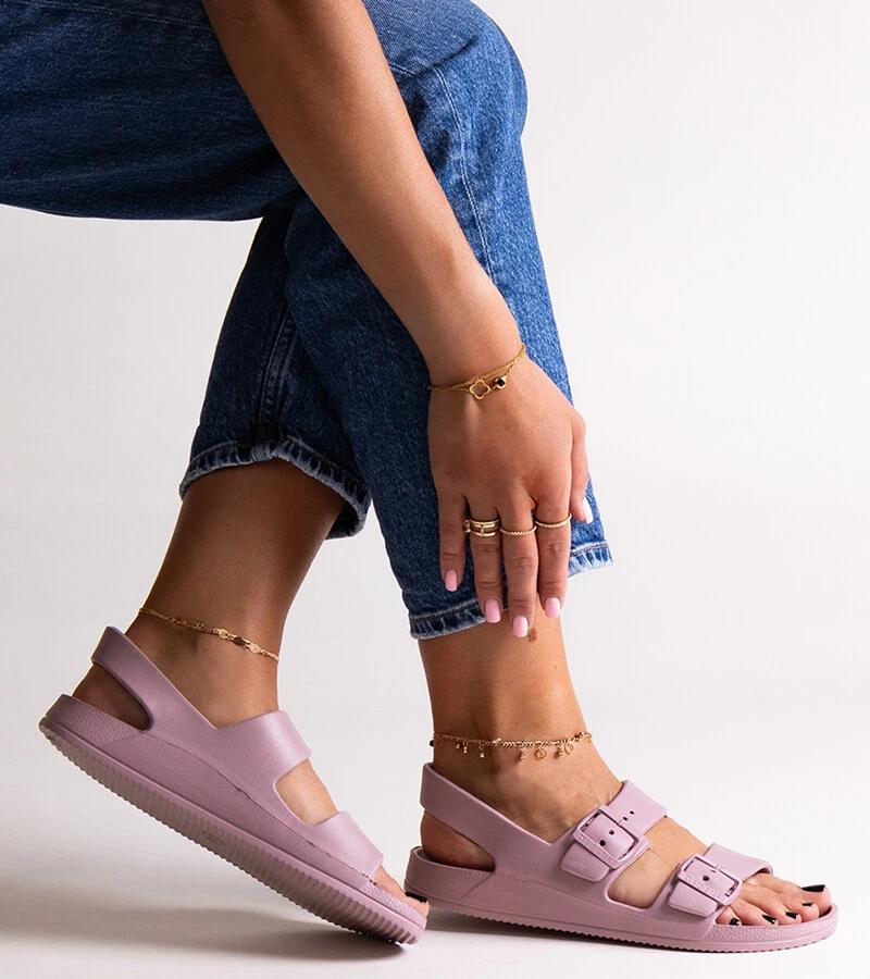 Fialové sandály Big Star LL274744