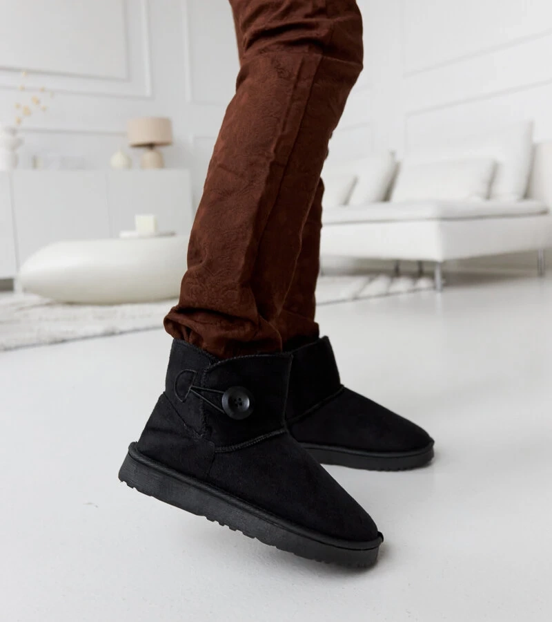 Černé krátké zateplené sněžnice Snyder