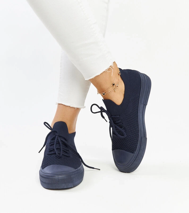 Granátové lehké sportovní tenisky Senaida