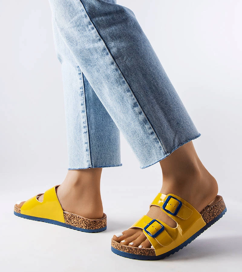 Žluté žabky Lee Cooper LCW-22-35-1158L