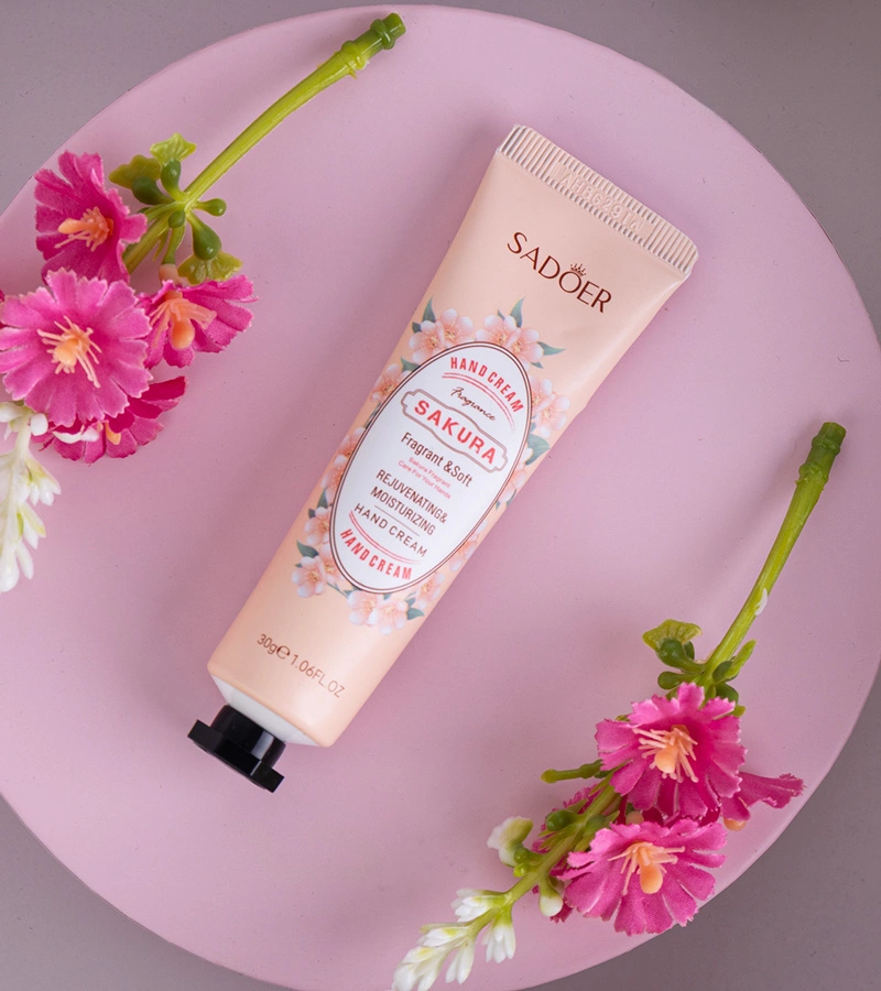 Hydratační krém na ruce SADOER Sakura 30 g