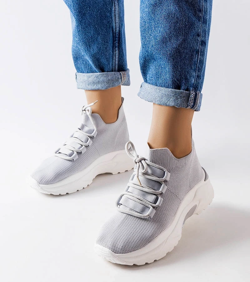 Šedé tenisky Helin