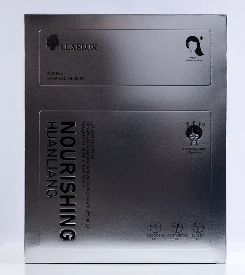 Parní maska na vlasy LUXELUX NOURISHING HUANLIANG